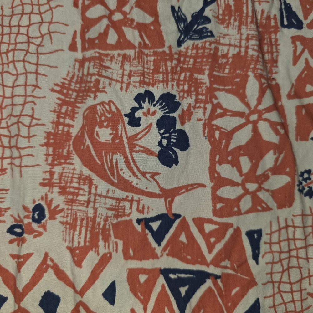 Columbia PFG Shirt Mens Large Red Button Up Fish Hike Vented Flying Fish - Picture 9 of 10